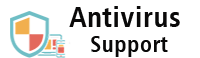 Antivirus Support helpdesk Logo
